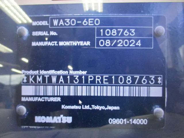 KOMATSU ホイールローダー WA30-6EO WA30-6EO の写真31