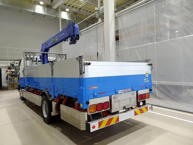 お問合せ管理No.E161 H27 ファイター 6.6t 増トン 標準ベッド付 アルミブロック タダノ6段クレーン付 270ps|三菱 ファイター QKG-FK62FZ(2WD)の写真4