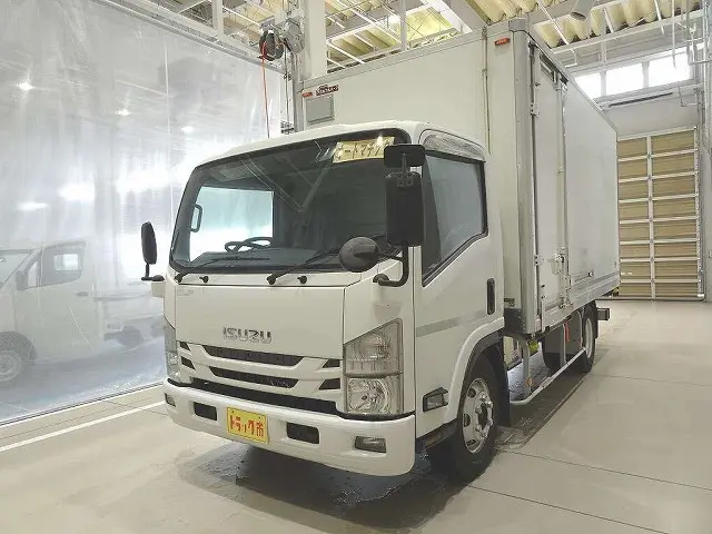 お問合せ管理No.F776　H27 エルフ 3.8t 高床 ワイドロング 保冷バン オートフロア付|いすゞ エルフ TPG-NPR85YN(2WD)の写真1