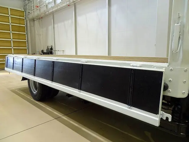 荷台内寸:436×210×40 三方開 床板アピトン張り替え ボデー横ねた鉄製|いすゞ エルフ TPG-NPR85YN(2WD)の写真25