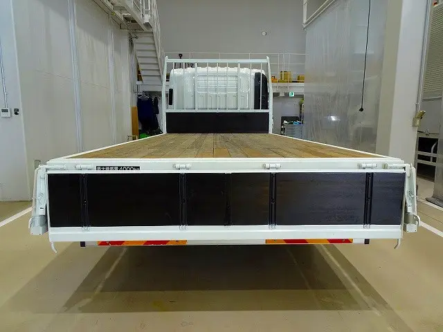 荷台内寸:436×210×40 三方開 床板アピトン張り替え ボデー横ねた鉄製|いすゞ エルフ TPG-NPR85YN(2WD)の写真29