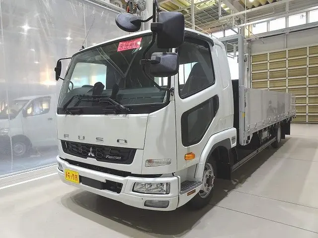 お問合せ管理No.A448　R5 ファイター 3.55t ワイドベッド付 アルミブロック 平ボディ リアエアサス 240ps 未使用車|三菱 ファイター 2KG-FK65F(2WD)の写真1