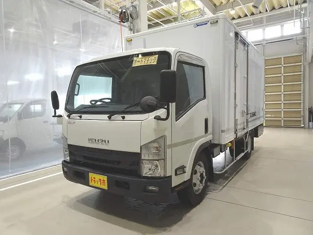 お問合せ管理No.F401　H29 エルフ 4t 高床 ワイドロング 保冷バン|いすゞ エルフ TPG-NPR85YN(2WD)の写真1