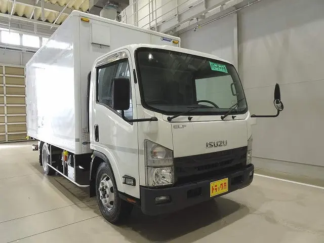 お問合せ管理No.F543 H28 エルフ 4t 高床 ワイドロング 保冷バン 格納ゲート付|いすゞ エルフ TPG-NPR85YN(2WD)の写真2