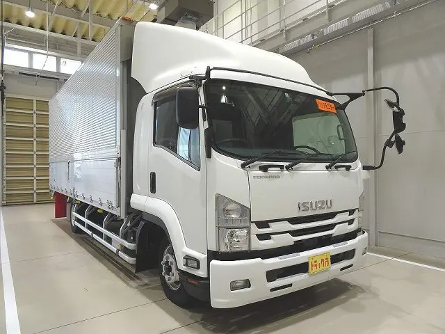 四輪駆動トラック ホワイト いすゞ フォワード 中型 クレーン付き TKG-FRR90S1 (9610)｜中古