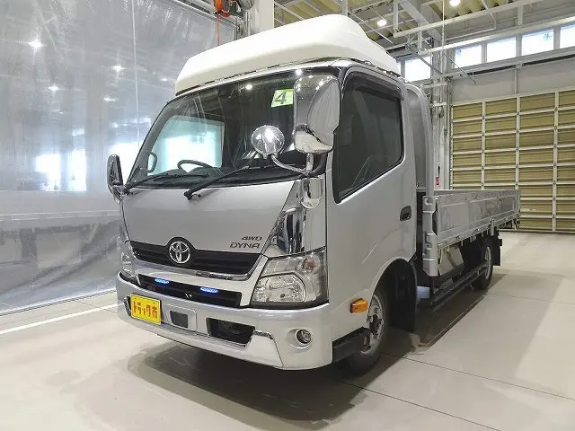お問合せ管理No.A329　H31 ダイナ 3t 4WD(切替式) FJL ワイドロング 平ボディ|トヨタ ダイナ TKG-XZU775(4WD)の写真1
