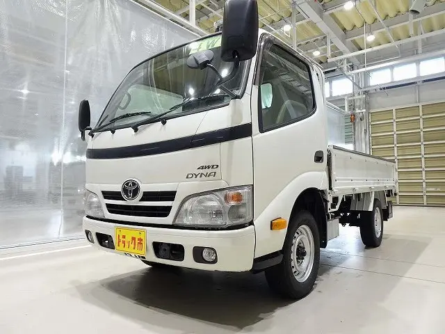 お問合せ管理No.A339　H27 ダイナ 1.35t 4WD FJL Sタイヤ 平ボディ|トヨタ ダイナ LDF-KDY281(4WD)の写真1