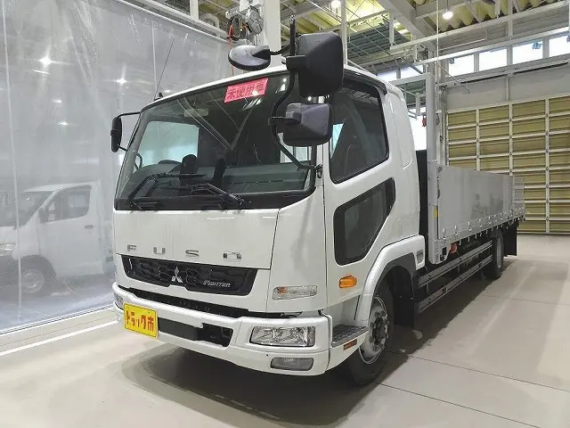 お問合せ管理No.A471　R6 ファイター 8.3t 増トン ワイドベッド付 アルミブロック 平ボディ リアエアサス 240ps 未使用車|三菱 ファイター 2KG-FK65FZ(2WD)の写真1