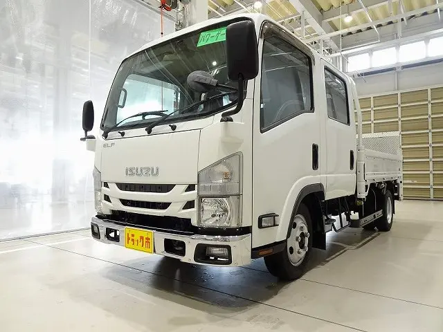 お問合せ管理No.C989　H30 エルフ 1.75t FFL 標準ロング Wキャブ/垂直PG付 総重量5t未満|いすゞ エルフ TRG-NLR85AR(2WD)の写真1