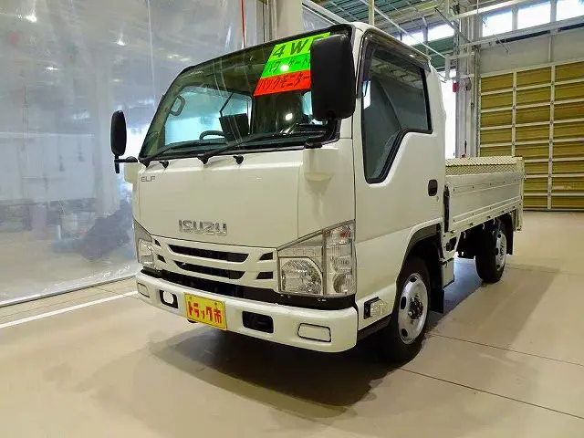 お問合せ管理No.D127　H30 エルフ 1.5t 4WD(切替式) FFL Sタイヤ 垂直P/G付|いすゞ エルフ TRG-NHS85A(4WD)の写真1