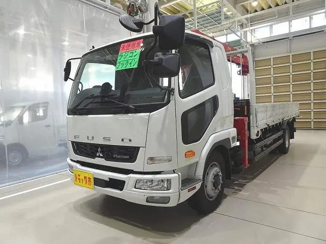 お問合せ管理No.E078　R6 ファイター 7.4t 増トン 標準ベッド付 ユニック5段クレーン付 240ps 未使用車|三菱 ファイター 2KG-FK62FZ(2WD)の写真1