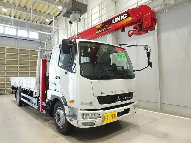 お問合せ管理No.E338 R5 ファイター 7.4t 増トン 標準ベッド付 ユニック4段セルフクレーン付 240ps 未使用車|三菱 ファイター 2KG-FK62FZ(2WD)の写真2