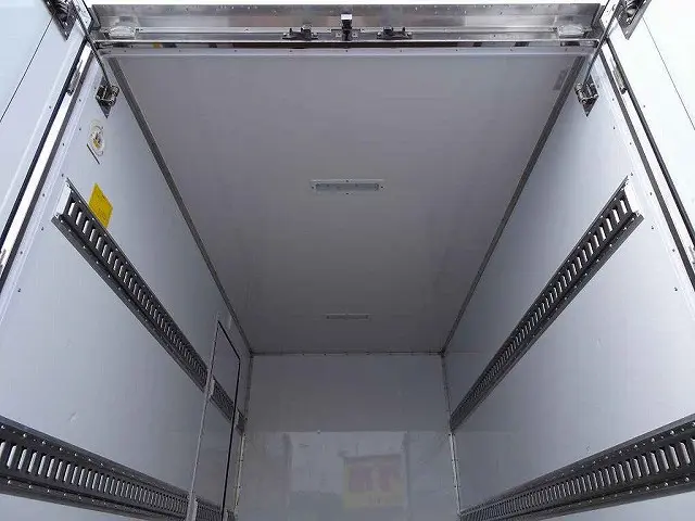 荷台内寸:320×175×190 東プレ R1年製 R観音扉/90度ストッパー付 箱厚み5.5cm 左サイドスライドドア ラッシング2段(53cm/125cm) 水抜き穴フロント1対 荷室LED灯2個|いすゞ エルフ TRG-NJR85A(2WD)の写真22