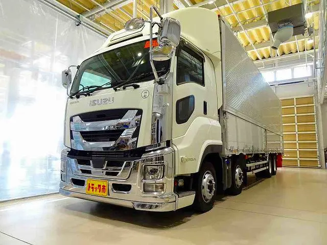 お問合せ管理No.G528　H31 ギガ 13.2t 4軸 アルミウイング リアエアサス 380ps|いすゞ ギガ 2PG-CYJ77C(8x4)の写真1