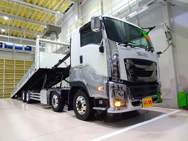 お問合せ管理No.J218　H31 ギガ 12.2t 4軸 セーフティローダー 380ps|いすゞ ギガ 2PG-CYH77C(8x4)の写真30