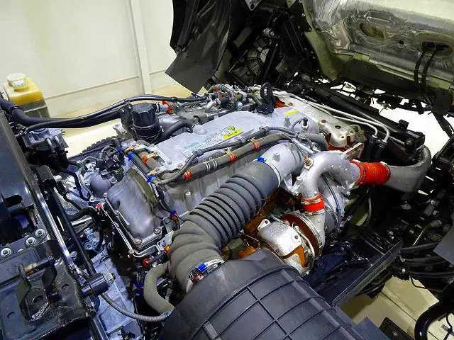 エンジンルーム|いすゞ ギガ 2PG-CYH77C(8x4)の写真37