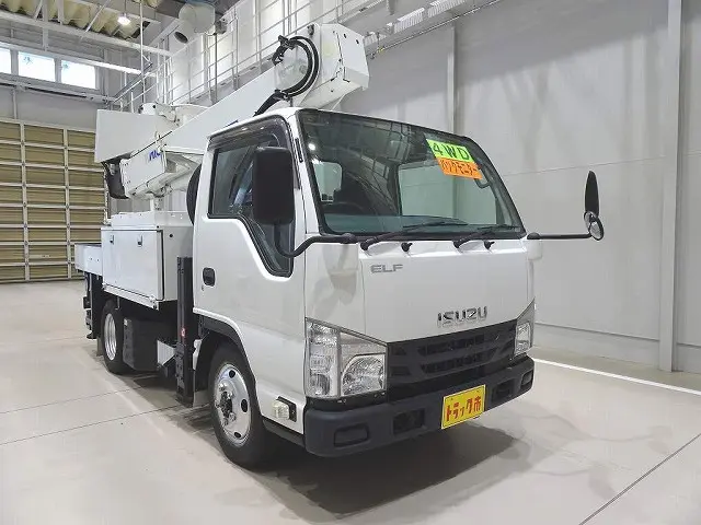 お問合せ管理No.J231 H29 エルフ 0.5t 4WD(切替式) FFL 標準 10M高所作業車|いすゞ エルフ TPG-NKS85AN(4WD)の写真2