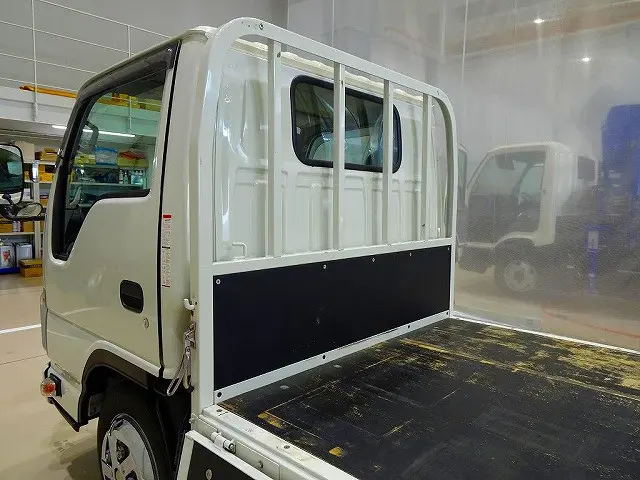 荷台内寸:312×162×38 三方開 アオリ三方上部アルミ縞鋼板 リアアオリチェーン2個|いすゞ エルフ 2RG-NKR88A(2WD)の写真23