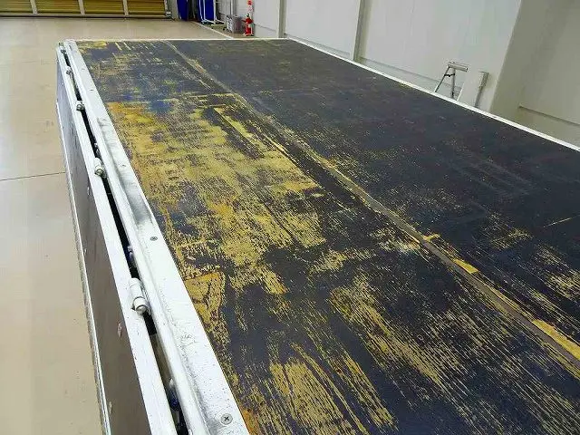 荷台内寸:312×162×38 三方開 アオリ三方上部アルミ縞鋼板 リアアオリチェーン2個|いすゞ エルフ 2RG-NKR88A(2WD)の写真25