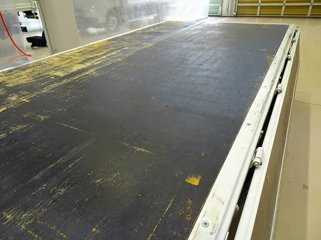 荷台内寸:312×162×38 三方開 アオリ三方上部アルミ縞鋼板 リアアオリチェーン2個|いすゞ エルフ 2RG-NKR88A(2WD)の写真27