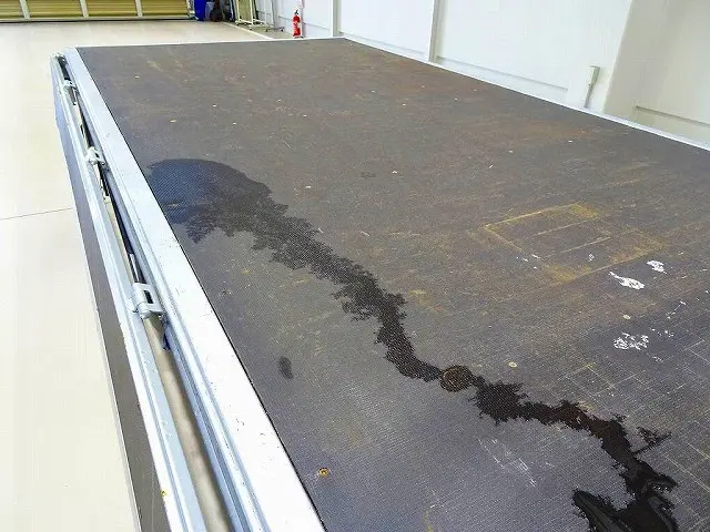 荷台内寸:311×161×38 三方開 荷台用幌シート付(テープ補修跡あり) リアアオリチェーン2個|トヨタ ダイナ LDF-KDY281(4WD)の写真24