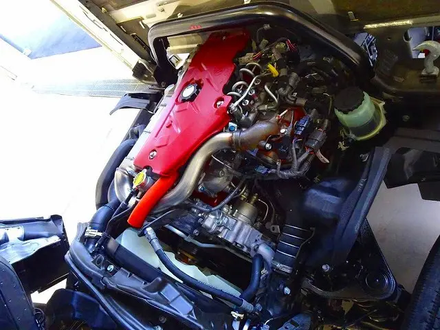 エンジンルーム|トヨタ ダイナ 2KG-XZC645(2WD)の写真37