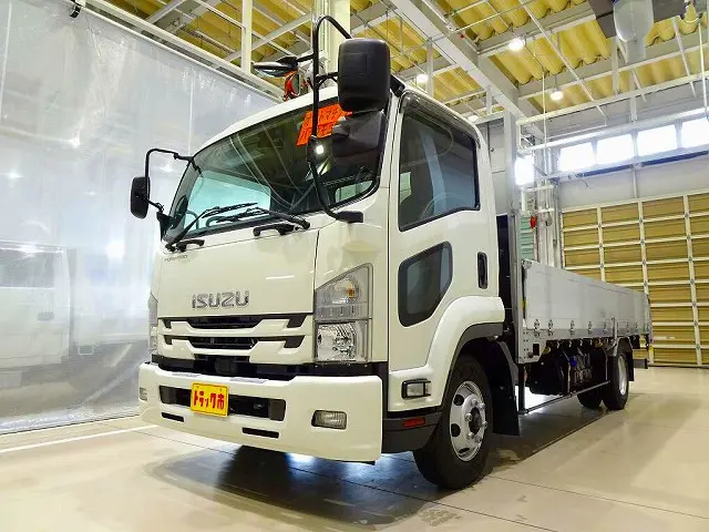 お問合せ管理No.A554 R2 フォワード 3.75t 標準ベッドレス アルミブロック 平ボデー リアエアサス 210ps|いすゞ フォワード 2RG-FRR90T2(2WD)の写真1