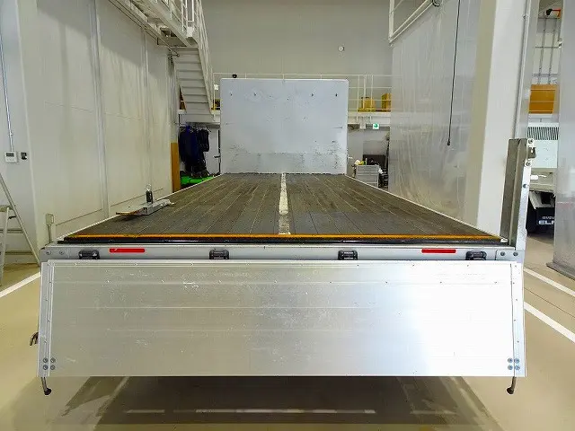 荷台内寸:530×216×47 小平産業 三方開 アルミアオリ 左右セイコーラック 左右リア支柱脱着可 横ねた15本 前立て鳥居鉄板張り/丸フック4個 左右床端ラッシングレールフック付|いすゞ フォワード 2RG-FRR90T2(2WD)の写真35