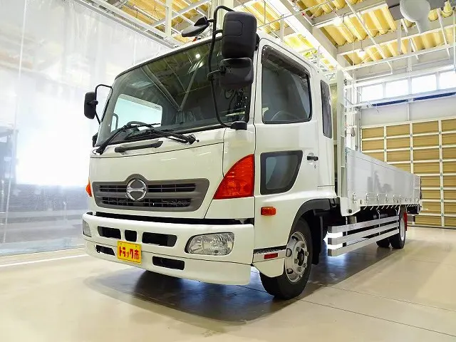 お問合せ管理No.A677　H26 レンジャー 3.25t ワイドベッド付 アルミブロック 平ボデー 240ps|日野 レンジャー TKG-FD7JLAA(2WD)の写真1