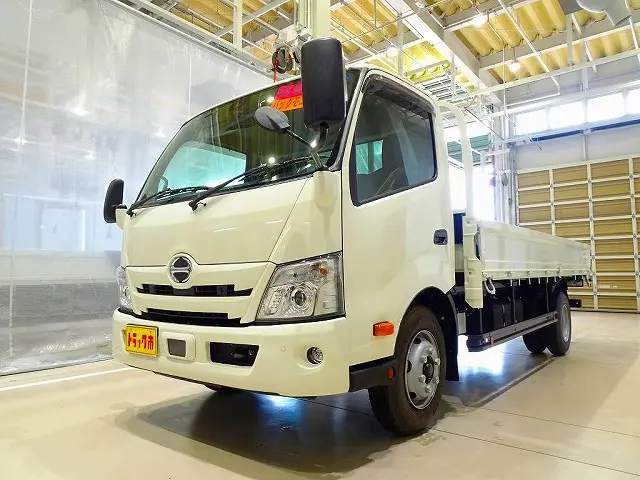 お問合せ管理No.A688　R5 デュトロ 4.65t 高床 ワイド超ロング 平ボデー 未使用車|日野 デュトロ 2KG-XZU720M(2WD)の写真1