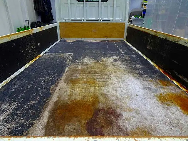 荷台内寸:312×161×38 三方開|いすゞ エルフ TRG-NHR85A(2WD)の写真17