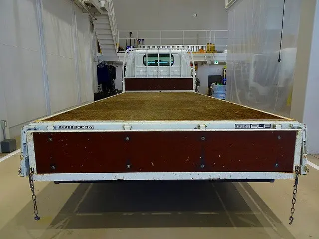 荷台内寸:501×209×38 三方開 左右セイコーラック リアアオリチェーン2個|いすゞ エルフ PB-NPR81AR(2WD)の写真27