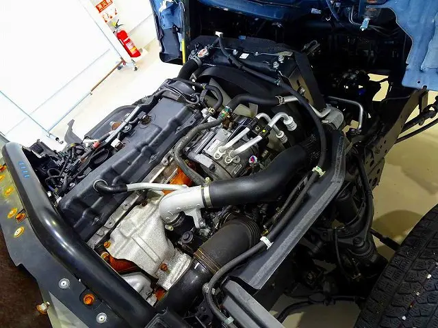 エンジンルーム|トヨタ ダイナ LDF-KDY281(4WD)の写真31