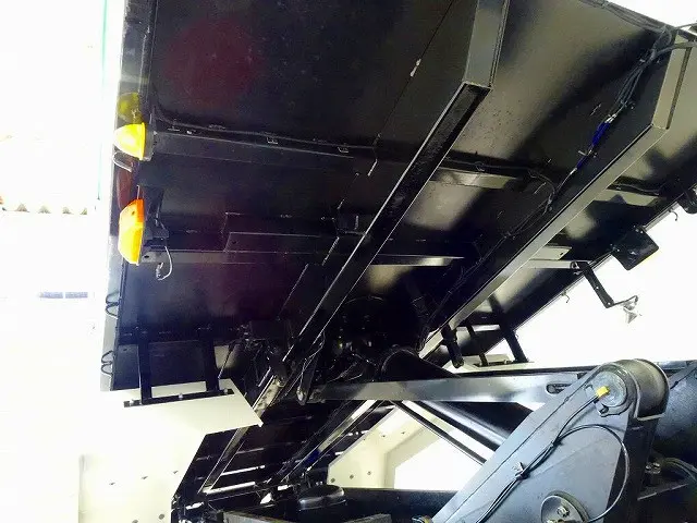 荷台内寸：510×220×51　極東開発/DD10-761　自動シート付(67cm)　前立て左右プロテクターはしご/作業灯2個|日野 プロフィア 2DG-FS1AGE(6x4)の写真32