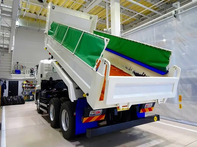 お問合せ管理No.B524　R6 プロフィア 9t 3軸 2デフ ダンプ 380ps|日野 プロフィア 2DG-FS1AGE(6x4)の写真32