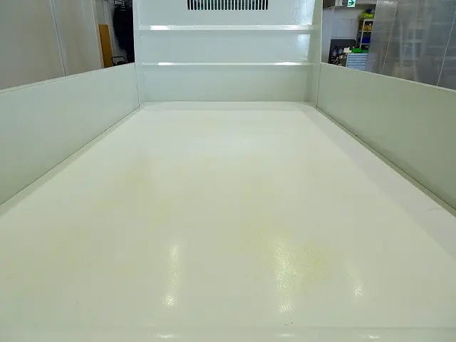 荷台内寸:305×159×37 新明和/DR2-0110SY 三方開 前立てプロテクターアングル補強加工|いすゞ エルフ TKG-NKR85AN(2WD)の写真17