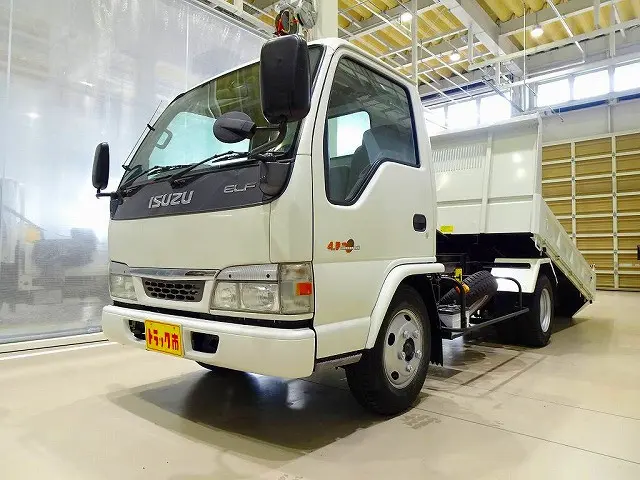 お問合せ管理No.B727　H15 エルフ 3t 高床 標準セミロング ローダーダンプ|いすゞ エルフ KR-NKR81GN(2WD)の写真1