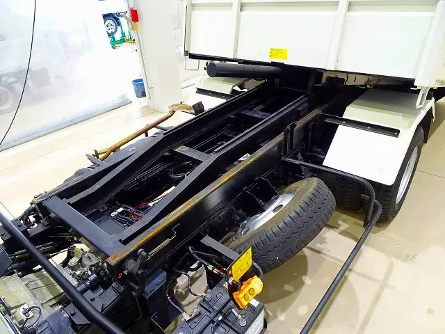 荷台内寸:330×180×35 花見台/33105 30004 ローダーダンプ 三方開 リアアオリ左右ピン差し加工|いすゞ エルフ KR-NKR81GN(2WD)の写真30