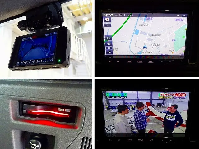 ドライブレコーダー　ETC2.0　社外メモリーナビ/フルセグTV(CN-CE01D)|いすゞ フォワード 2RG-FRR90S3(2WD)の写真12