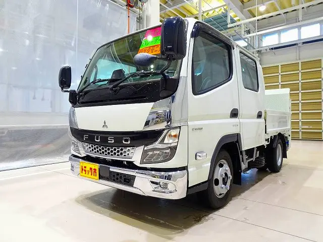 お問合せ管理No.C293　R7 キャンター 2t 全低床 標準 Wキャブ/垂直PG付 未使用車|三菱 キャンター 2RG-FBA20(2WD)の写真1