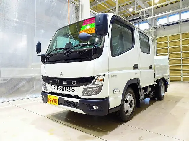 お問合せ管理No.C398 R7 キャンター 2t 全低床 標準 Wキャブ/垂直PG付 未使用車|三菱 キャンター 2RG-FBA20(2WD)の写真1