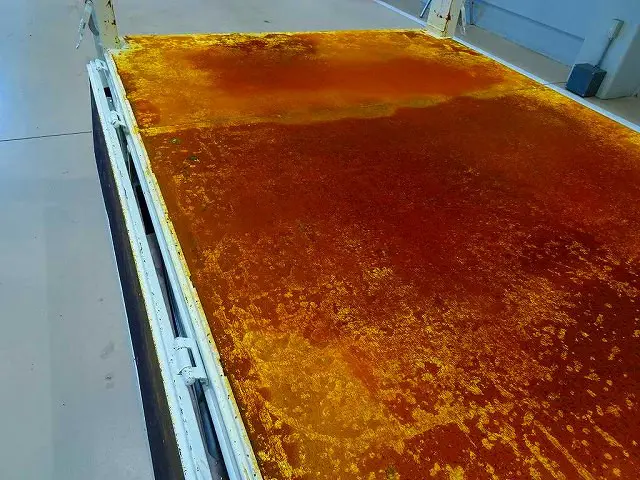 荷台内寸：206×161×38　三方開　床鉄板張り　鳥居作業灯1個　垂直PG/600kg付|トヨタ ダイナ QDF-KDY231(2WD)の写真28