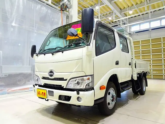 お問合せ管理No.C419　R6 デュトロ 2t 4WD(切替式) 高床 標準セミロング Wキャブ 未使用車|日野 デュトロ 2DG-XZU685M(4WD)の写真1