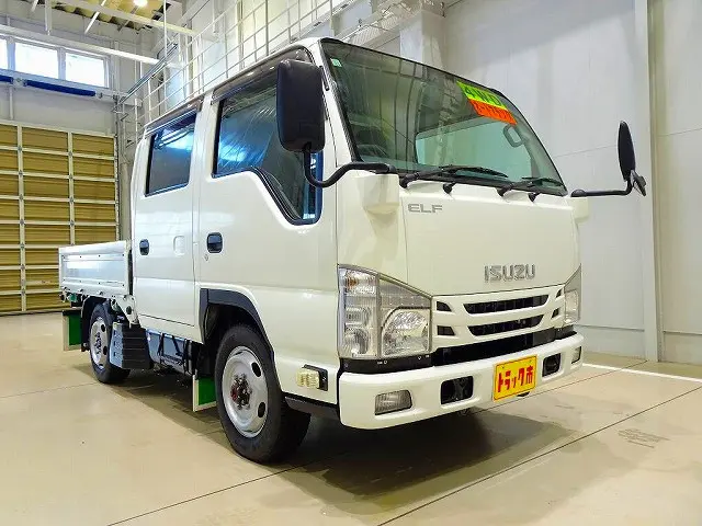 お問合せ管理No.C442　H27 エルフ 1.15t 4WD(切替式) FFL Sタイヤ Wキャブ|いすゞ エルフ TRG-NHS85A(4WD)の写真2