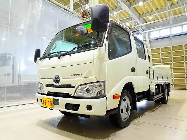 お問合せ管理No.C734　R1 ダイナ 2t FJL 標準ロング Wキャブ/垂直PG付|トヨタ ダイナ 2RG-XZU655(2WD)の写真1
