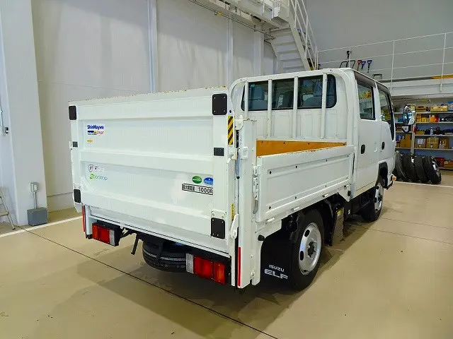 お問合せ管理No.C760 H29 エルフ 1t 4WD(切替式) FFL Sタイヤ Wキャブ/垂直PG付|いすゞ エルフ TRG-NHS85A(4WD)の写真3