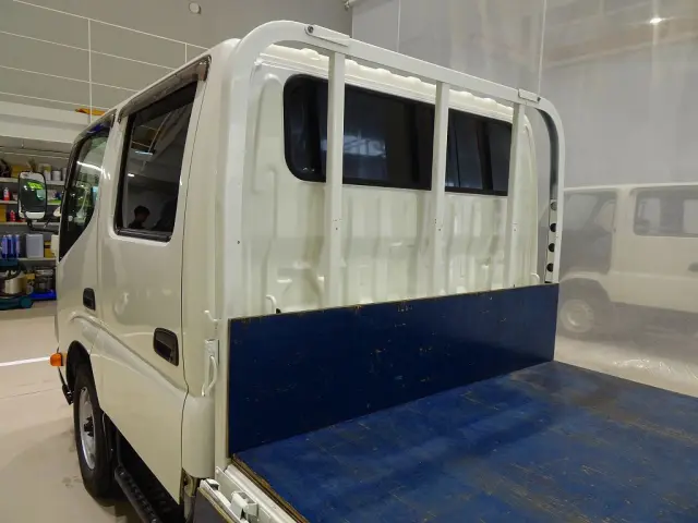 荷台内寸：206×157×35　三方開　荷台内全面板張り加工|トヨタ トヨエース LDF-KDY281(4WD)の写真31