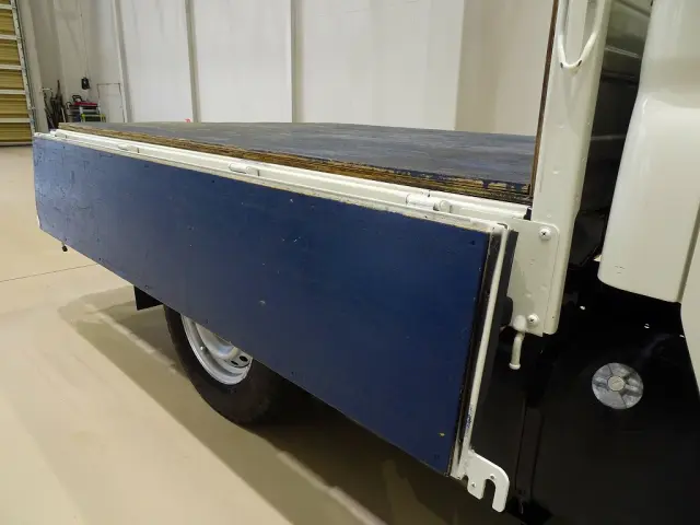 荷台内寸：206×157×35　三方開　荷台内全面板張り加工|トヨタ トヨエース LDF-KDY281(4WD)の写真32