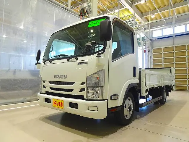 お問合せ管理No.D522　H30 エルフ 2t FFL ワイドロング 2段折れ式垂直P/G付|いすゞ エルフ TRG-NPR85AR(2WD)の写真1