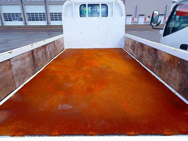 荷台内寸:307×162×38 三方開 床/前立て鳥居鉄板張り 垂直PG/600kg 長:100cm/有効長:87cm 幅:158cm 左リア支柱PG上下スイッチ 左シャシリアPGスイッチコード|いすゞ エルフ TPG-NKS85A(4WD)の写真18